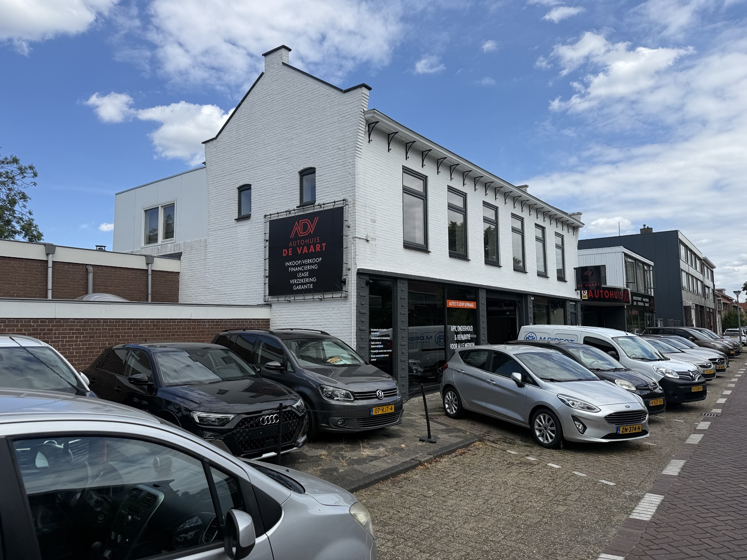 Gevel en voorzijde