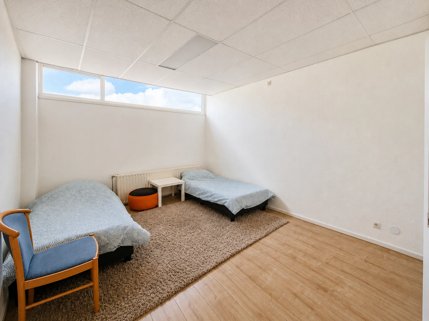 Slaapkamer met twee slaapplaatsen