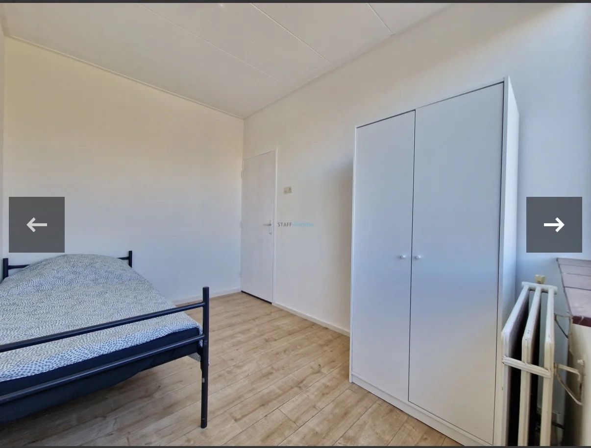 Slaapkamer met garderobekast